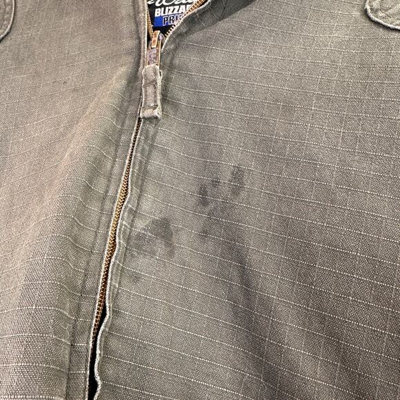 Walls Blizzard Pruf Green Sherpa Canvas Coat Size Small (6 - 7) - Picture 6 of 6